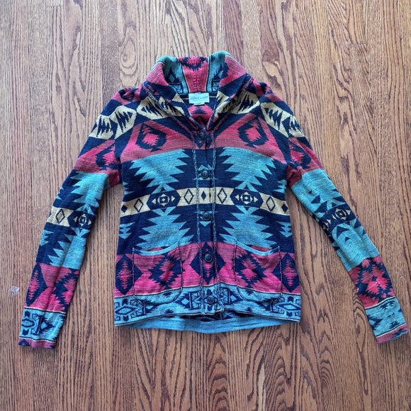 Denim & Supply Southwestern Aztec Sweater - Picture 11 of 11